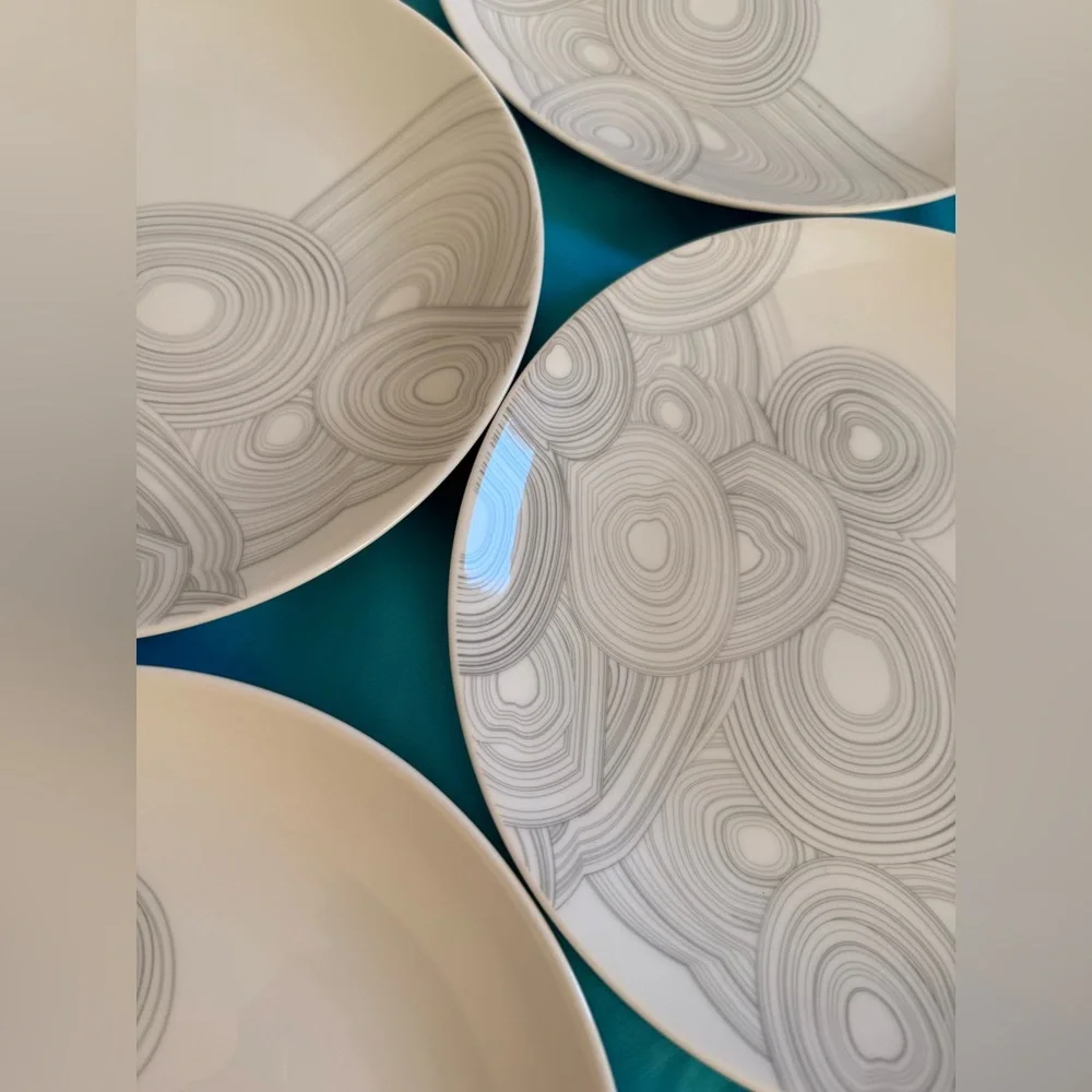 Jonathan Adler Malachite Dinnerware Small Dessert Plates Set of 6